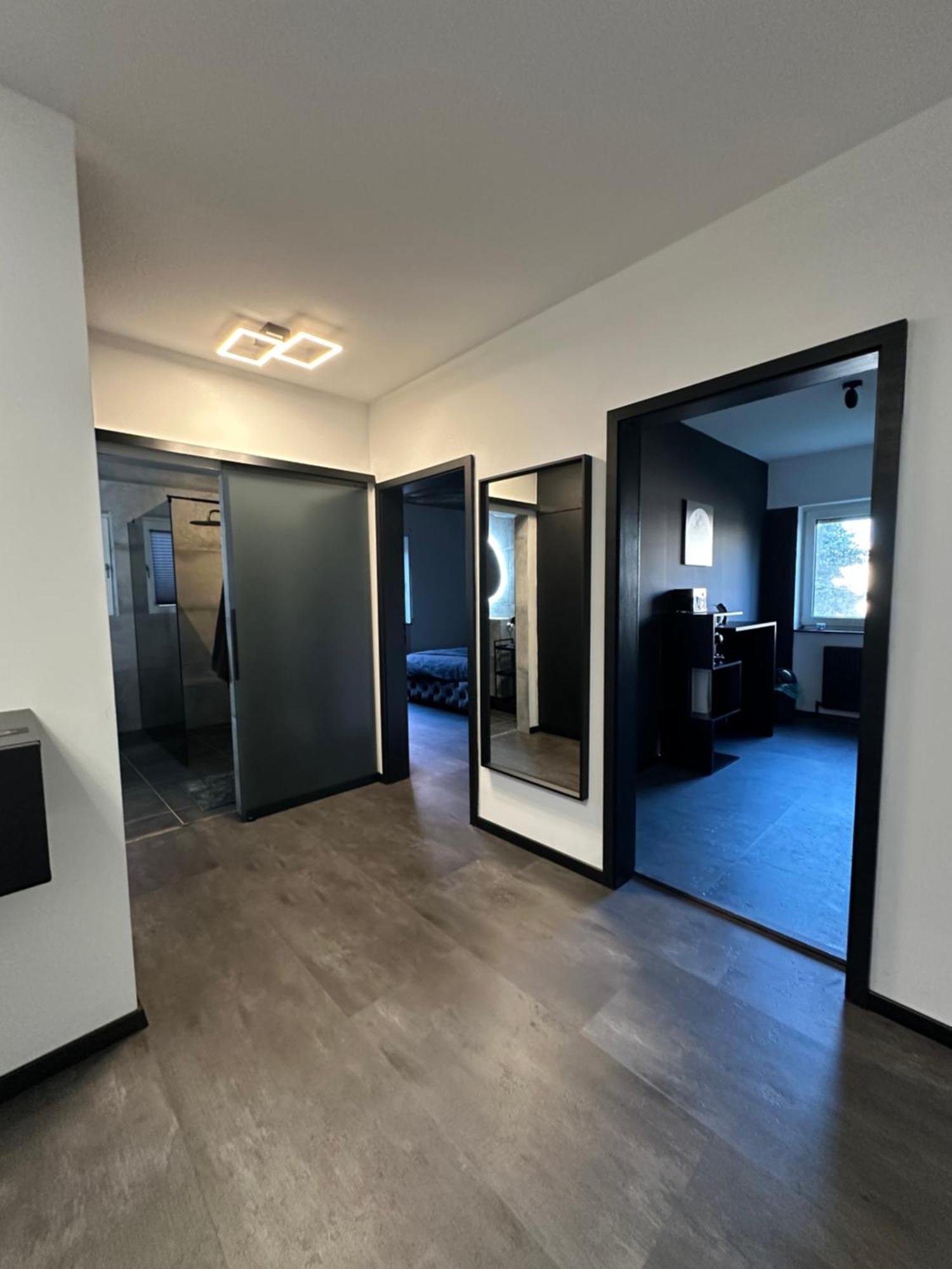 Oase Am Schwimmbad Apartment บัดแบร์กซาบาร์น ภายนอก รูปภาพ